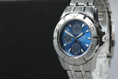 Casio blue multi function - casio,