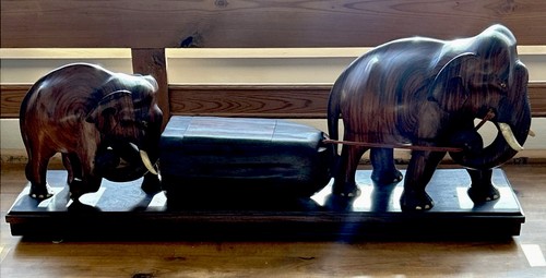Vintage handcrafted wooden two - vintage,