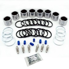 For Austin Metro 1980-1990 2x Front Caliper Repair Kits & Pistons (For Lockheed)