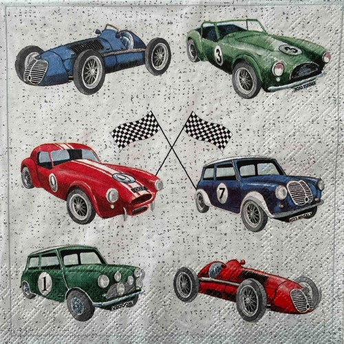 Luncheon paper napkins - 2,