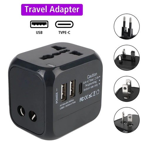 Universal travel adapter - travel,