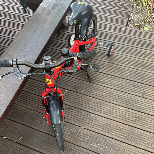 Frog children red - 48, bike
