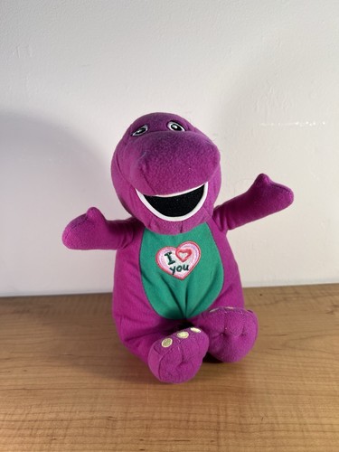 Barney purple dinosaur plush - barney,