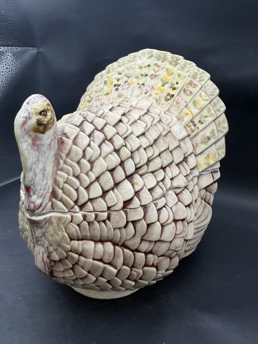 Vintage ceramic turkey - vintage,