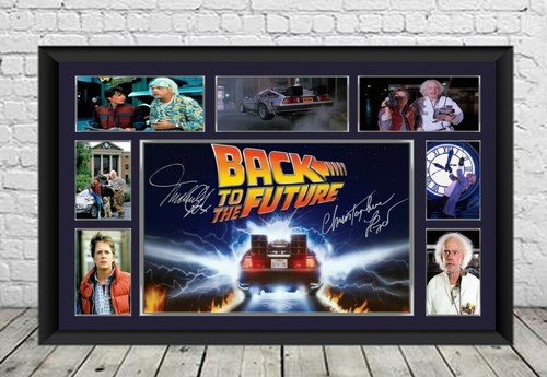 Back the future signed - to,