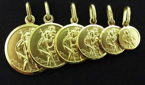 9ct gold saint - 9ct,