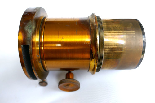Antique brass equi lens - equi,