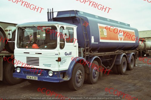 Truck photo gulf oil - -, aec
