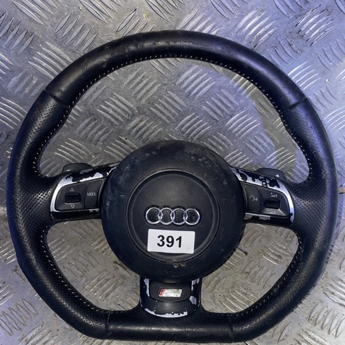 Audi flat bottom leather - flat,