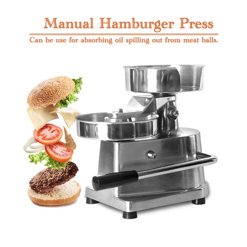 Manual beef patty maker - manual,