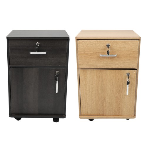 Lockable rolling file cabinet - lockable,