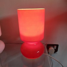 Vintage red Lykta IKEA table