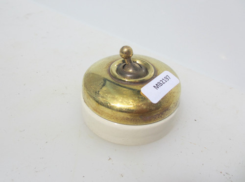 Antique brass ceramic - antique,