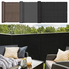 Waterproof Balcony Shade Cloth 3/5/6M Balcony Privacy Screen Cloth  Fence Patio