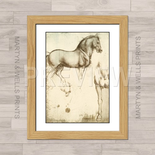 Leonardo vinci print - da, print: