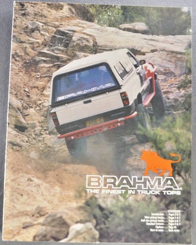 1990 1991 brahma pickup canopy - pickup,