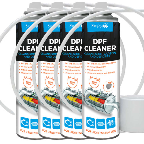 Simply dpf cleaner aerosol - 4x,
