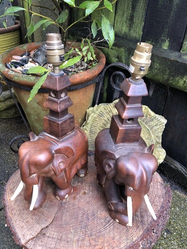 Table lamps vintage pair - pair, of