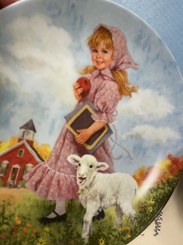 Nursery rhyme collector plates - nursery,