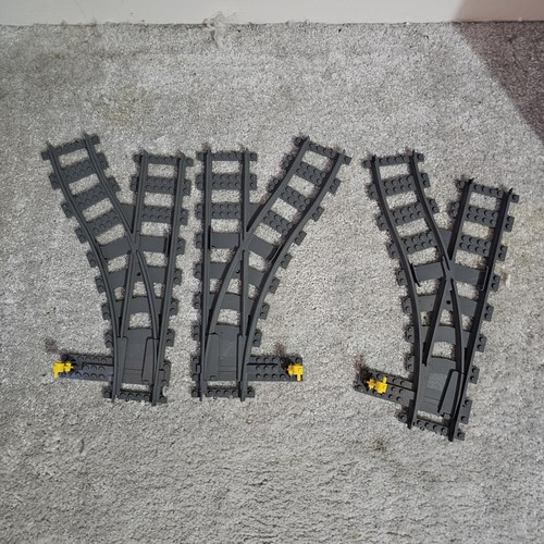 Lego train track switch - lego, x3