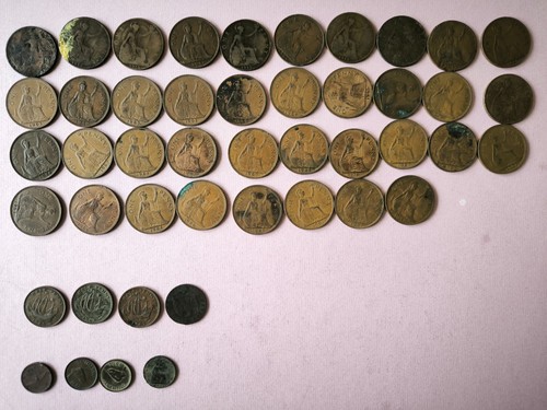 Currency pre decimal coins - uk,
