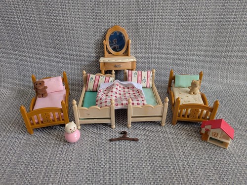 Sylvanian families bedroom - bedroom, &