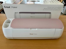 Cricut Maker Smart Cutting Machine Rose Gold - With Box and Accessories