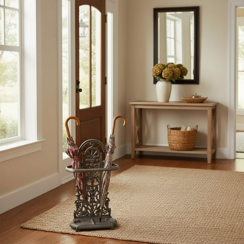 Cast iron umbrella stand - iron,