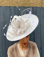 SNOXELL & GWYTHER WEDDING HAT ASCOT HATINATORS HATS MOTHER OF THE BRIDE HAT2
