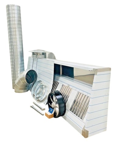 Commercial kitchen canopy - commercial,