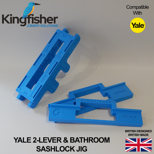 Yale lever and - 2-lever, bathroom
