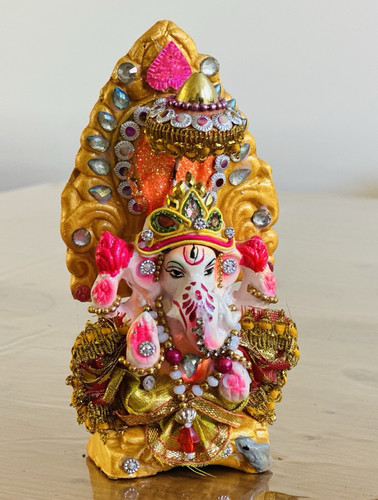 Lord ganesha hinduism - lord, lions