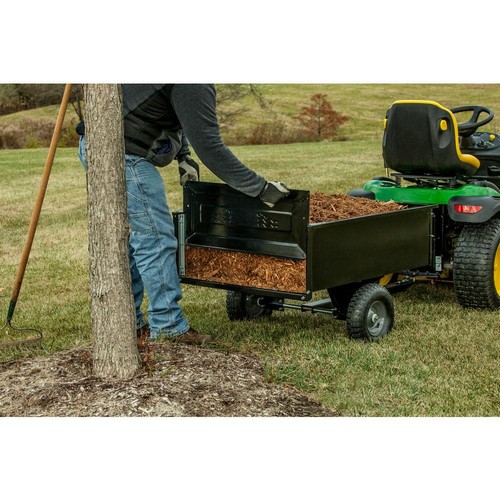 Dump cart lawn mower tractor - mower,