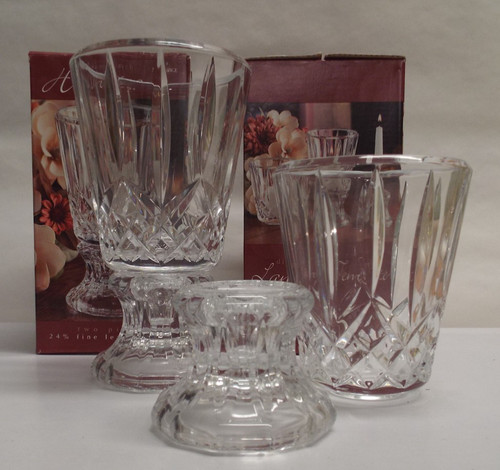 Pair george crystal - of, st
