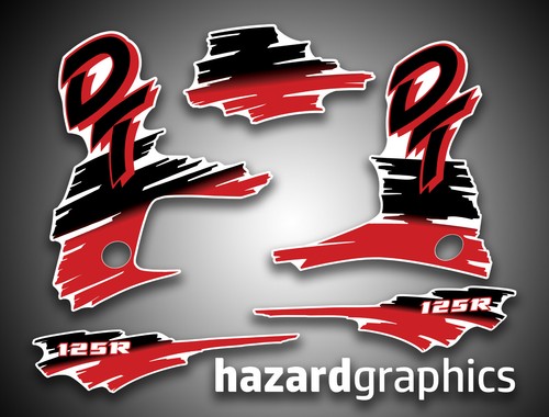 Yamaha dtr dt125r graphics - yamaha, dt