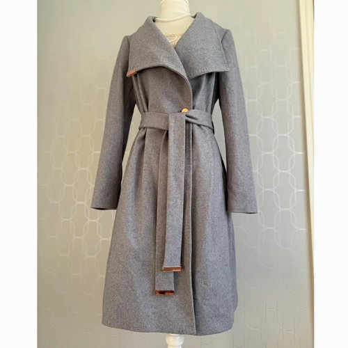 Ted baker watwo grey wool - baker, wrap