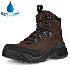 Ecco Offroad WP Boot Mens Waterproof Ankle Walking Boots Brown Size 8-12