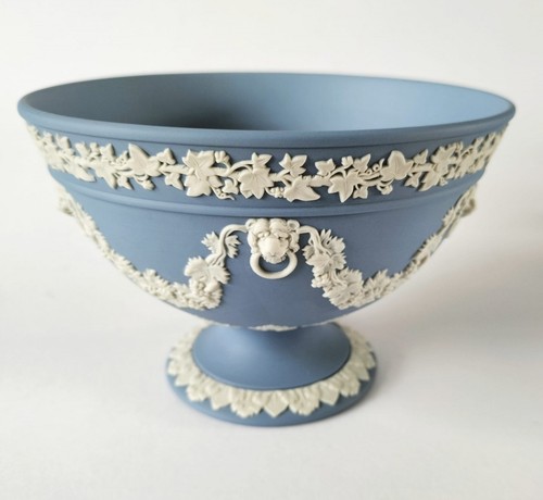 Wedgwood jasper blue bowl - jasper,