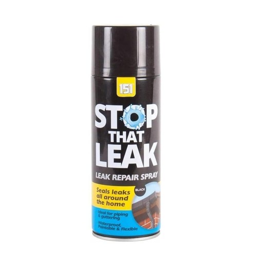 Stop that leak spray black - stop,