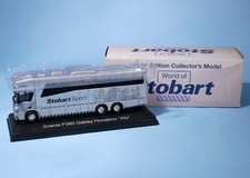 ATLAS 1/76 Scania P380 Oakley Horsebox "Ally" Eddie Stobart Rail * NEW