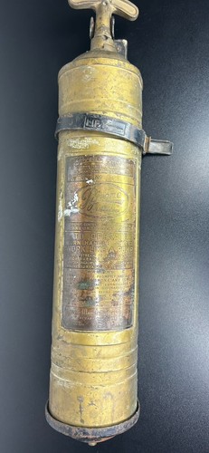 Antique pyrene brass fire - antique,