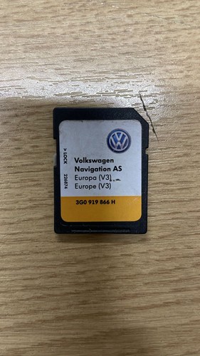 Sat nav card - vw, 3g0919866h
