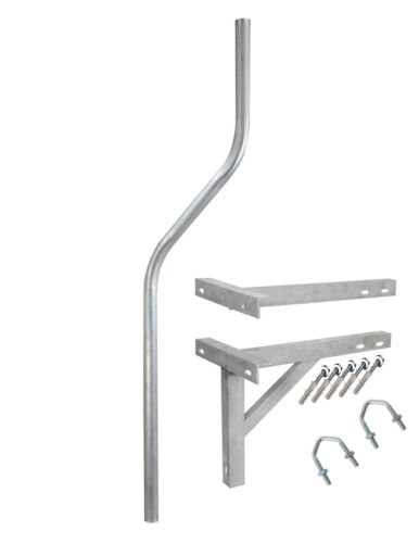 Alloy cranked mast - 6',