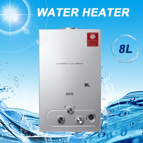 Propane gas tankless hot - 8l,