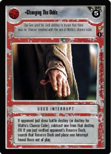 Changing the odds - star, wars