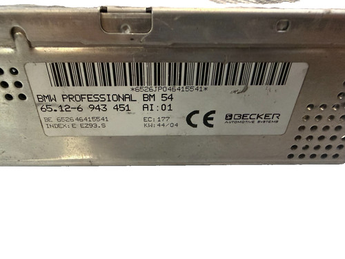 Bmw e39 bm54 radio head - bmw,