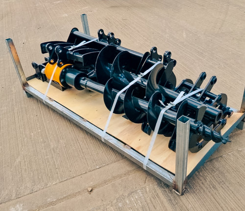Mini digger auger attachment - digger,