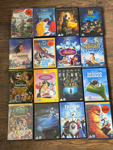 Disney dvd job - x,