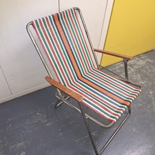 Vintage striped retro deck