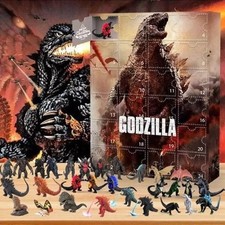 2025 Godzilla Advent Calendar Blind Box Action Figure Toy Christmas Gift
